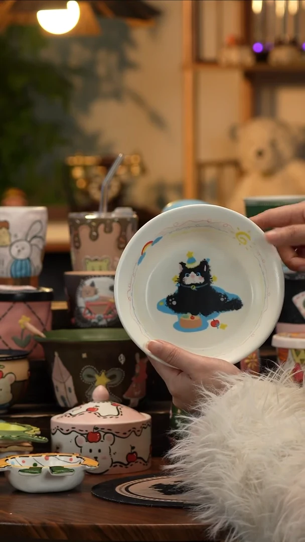 摆件陶A056景德镇原创手工陶瓷