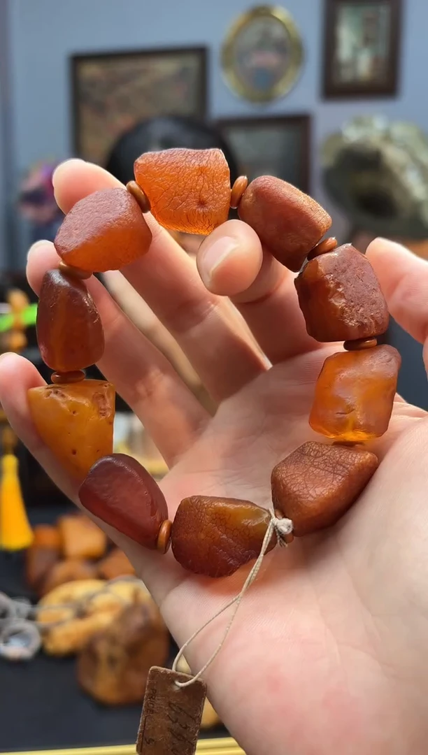 手串琥珀未镶嵌手串
