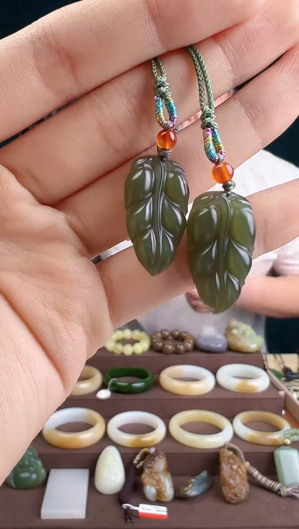 【闪购商品】和田玉颈饰未镶嵌ZZ 拍一发一 多样性发货