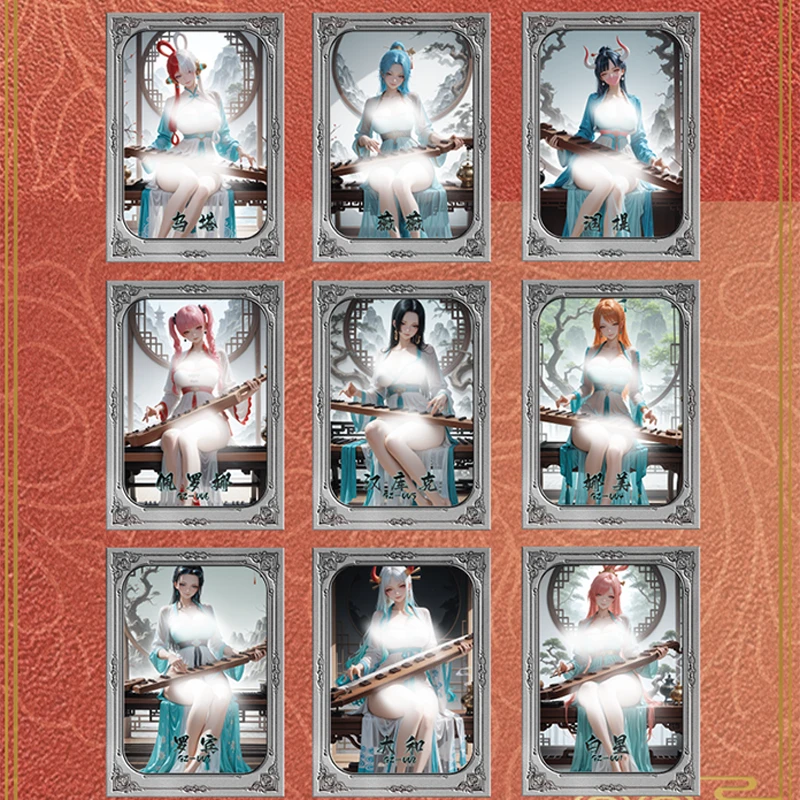 轩辕映画航海二次元潮玩动漫海贼王拆卡拆卡直播卡片整盒