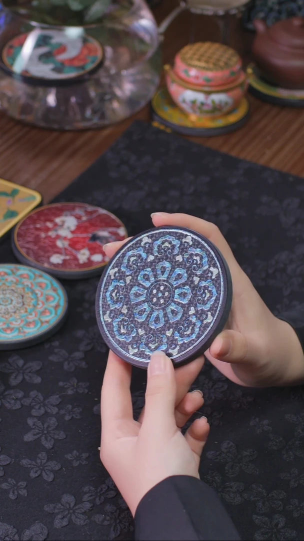 壹藏贰宝幻夜杯垫一片