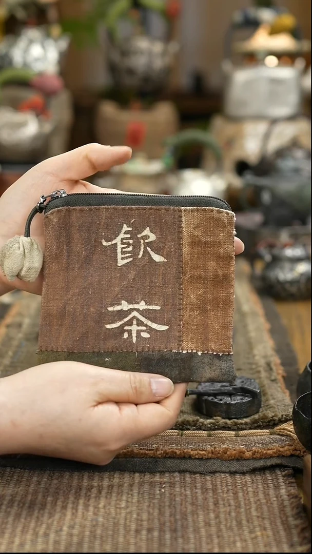 纯手工布艺收纳袋