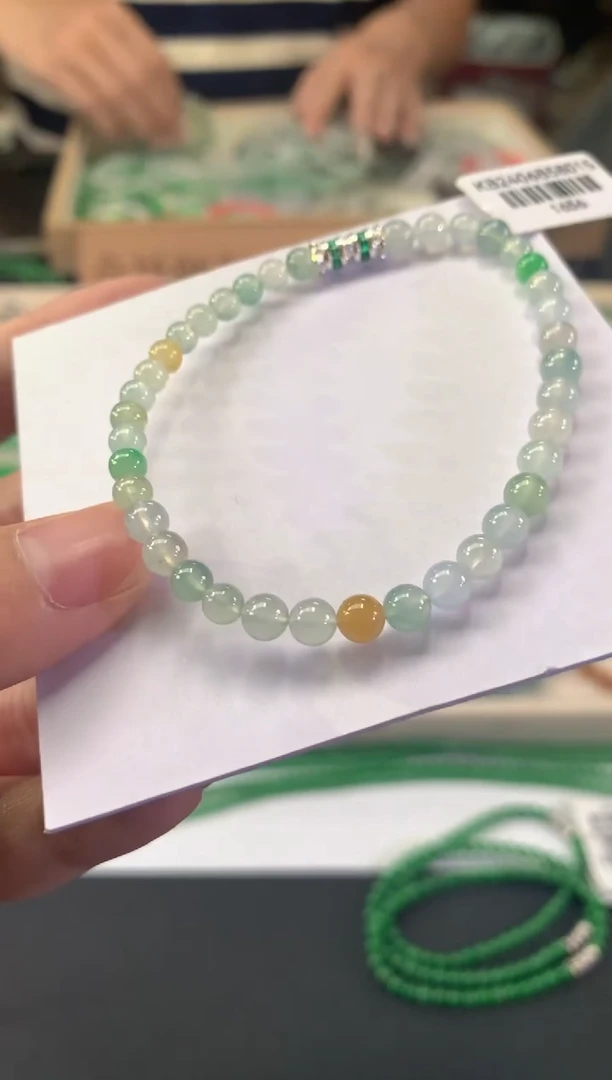 未镶嵌手串翡翠A357|2800