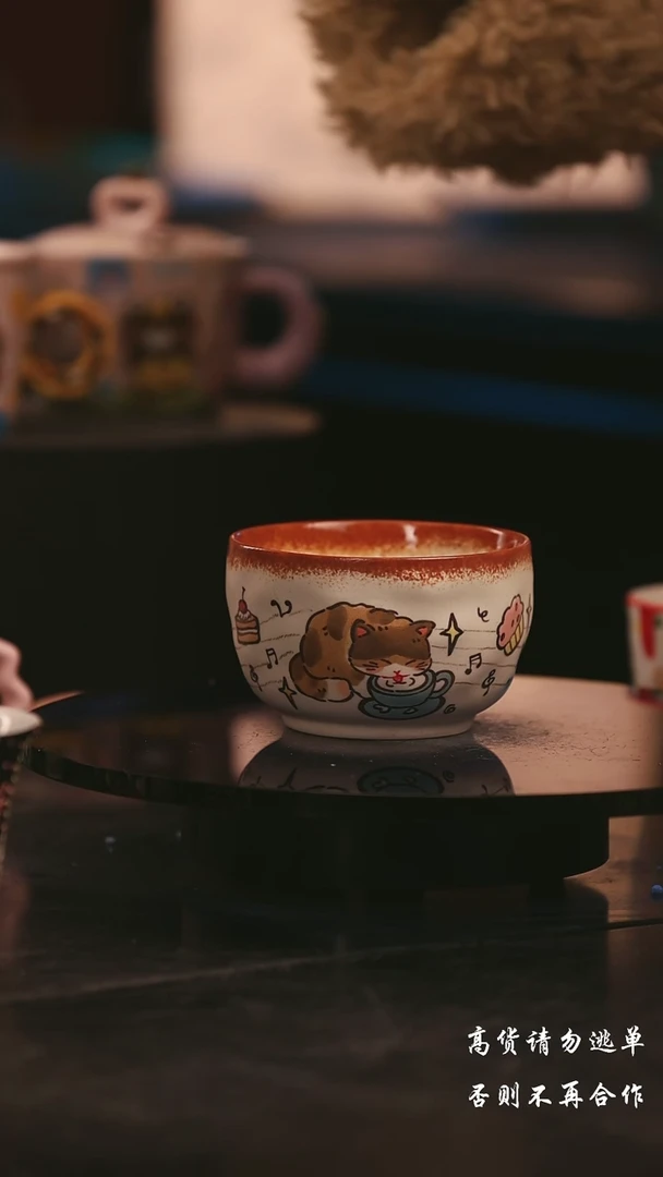 陶瓷景德镇可爱设计师款陶瓷