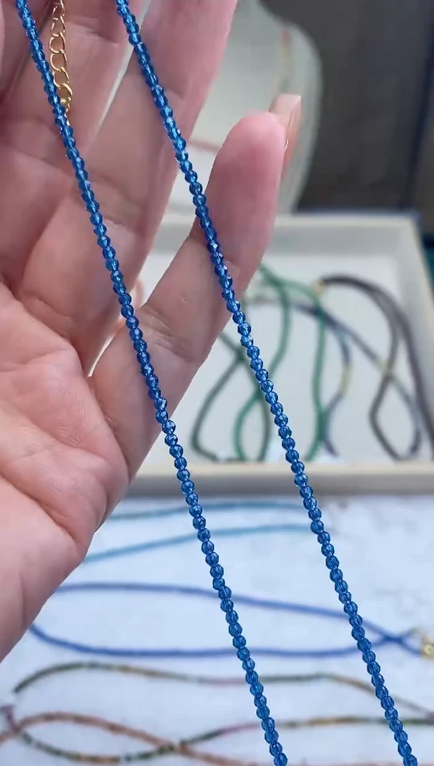 【闪购商品】尖晶石项链14K金镶嵌诗颜甄选珠宝SYZB62