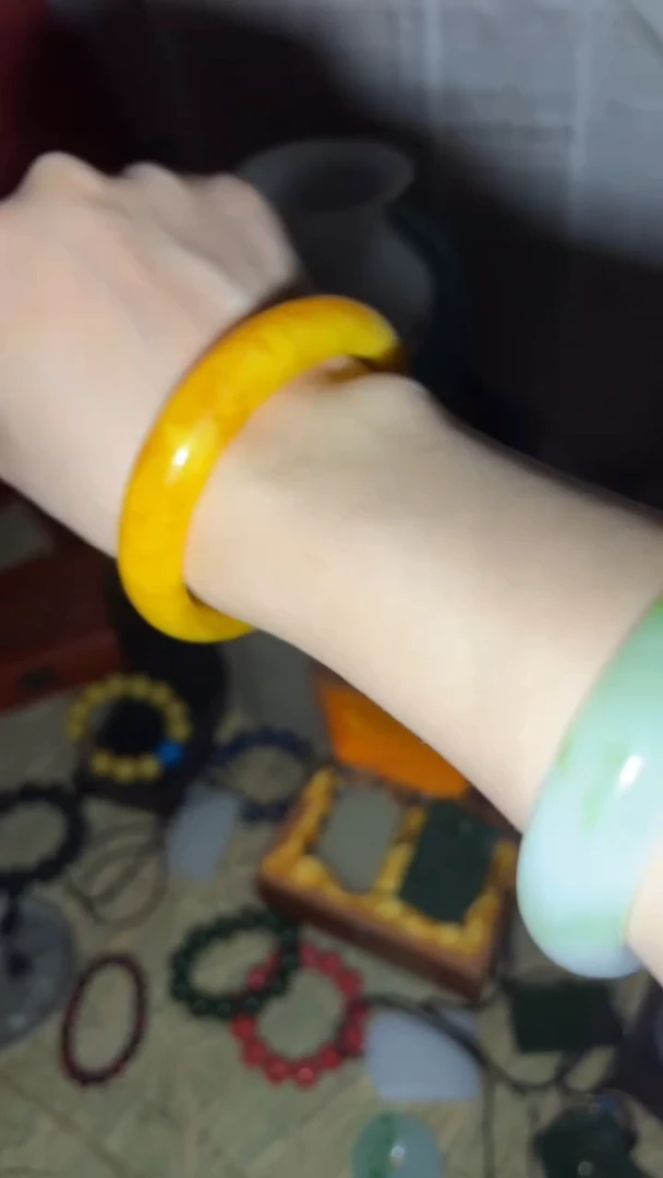 蜜蜡未镶嵌手镯闪购高端商品链接58