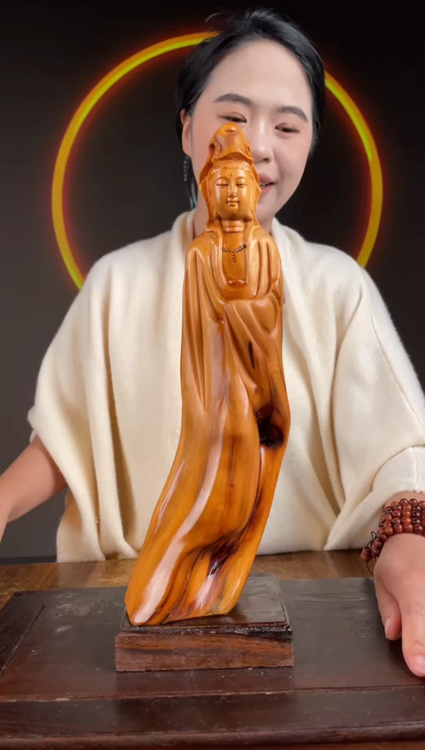 柏木（崖柏）手工摆件,先抢先得! 编号:57