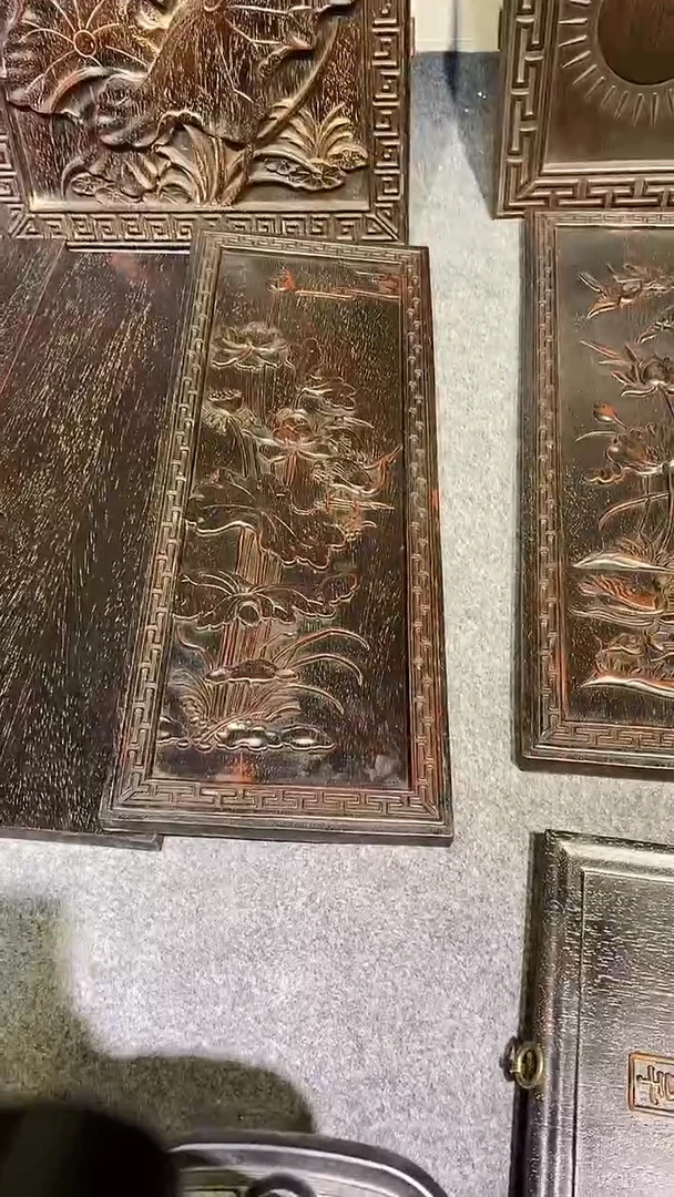 木用****7紫檀雕刻一物一拍