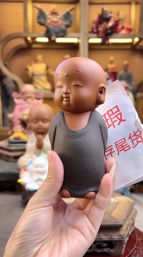 紫砂茶宠器闵茶宠摆件