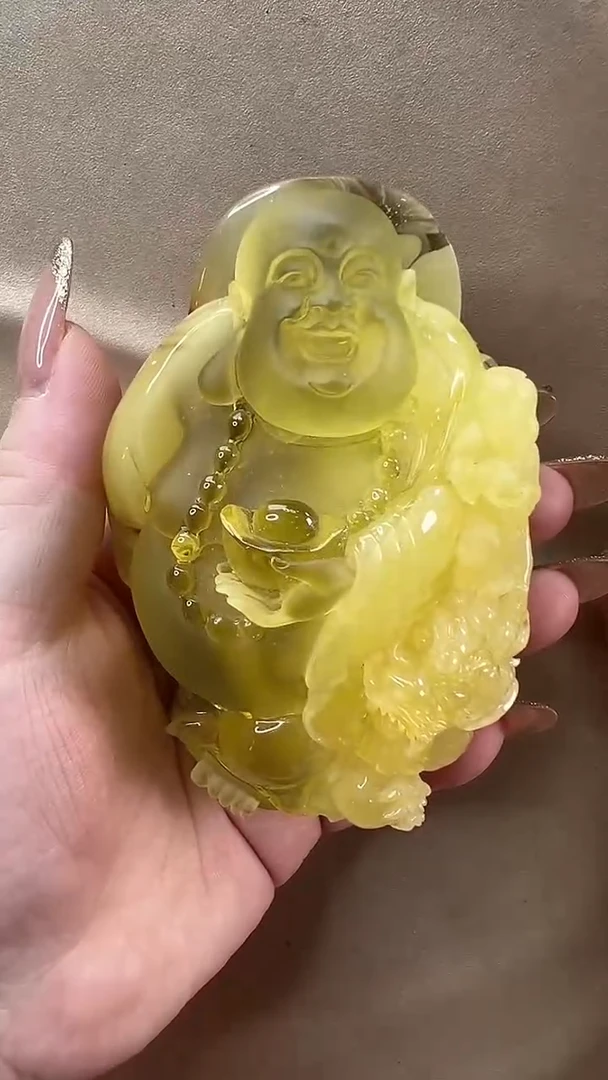 琥珀颈饰未镶嵌吊坠