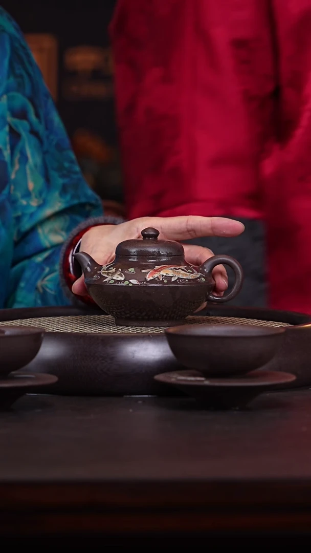 【闪购商品】紫砂茶壶杨建英31-61 乌金砂