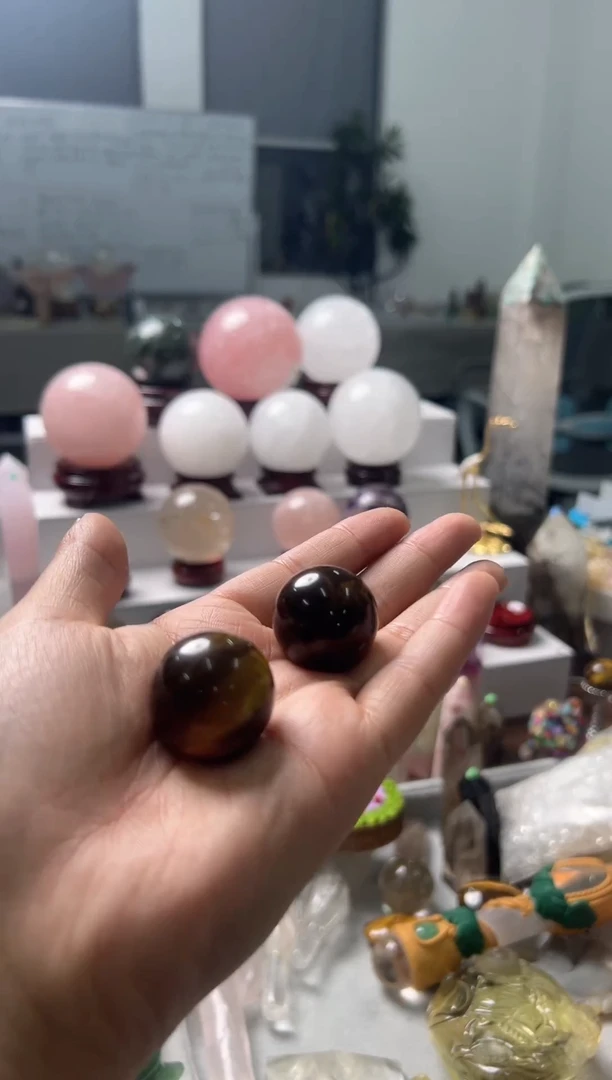 未镶嵌木变石珠宝奇石Y018 约2.4cm 多样性发一