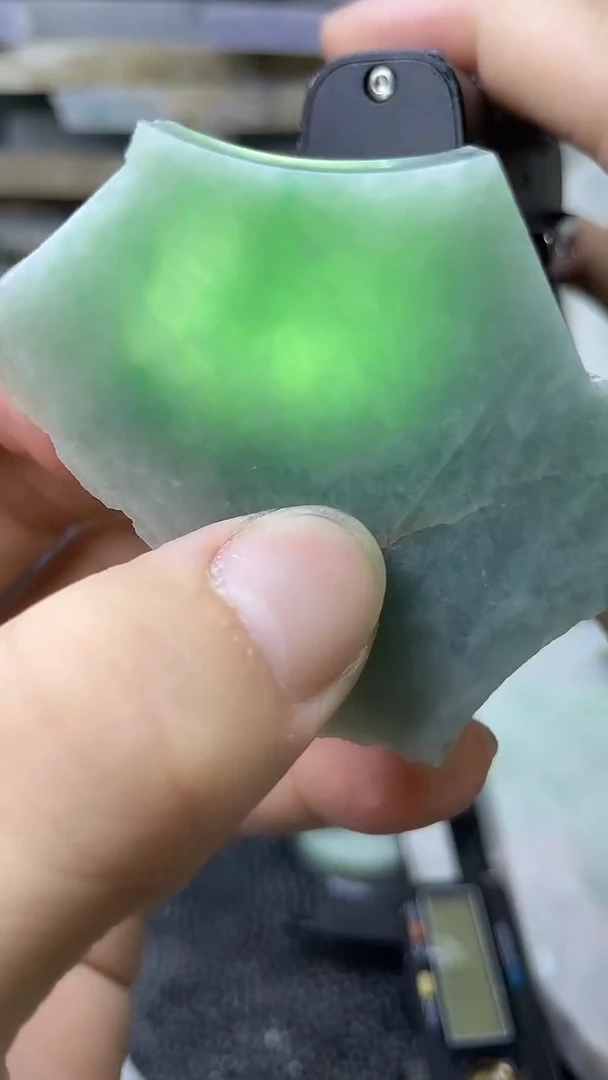 裸石翡翠天然A货翡翠板料