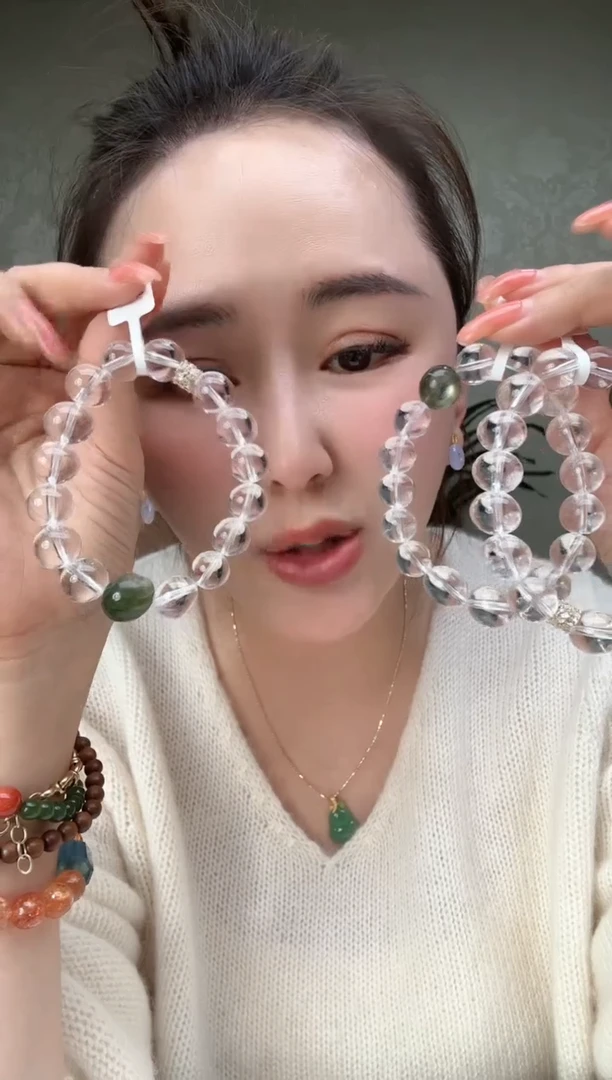 【闪购商品】水晶手串未镶嵌多样性发一件TZG0117089