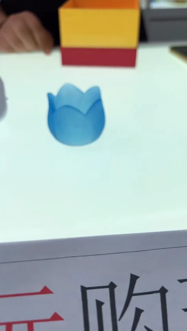 【闪购商品】泥塑古法琉璃小摆件蓝色