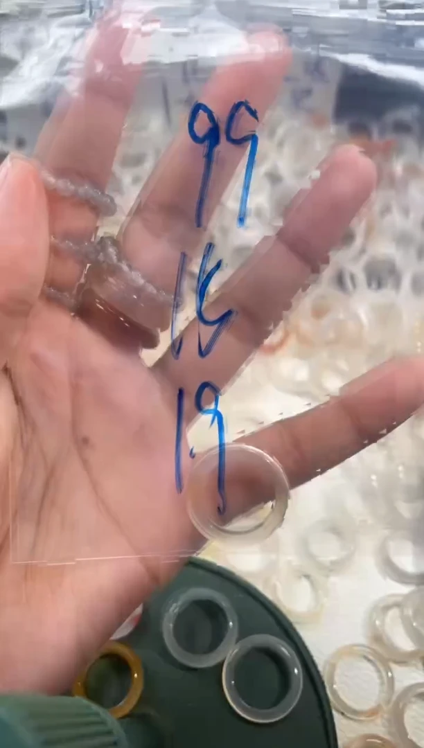 玛瑙/玉髓戒圈未镶嵌99