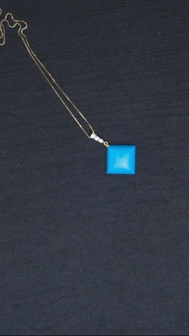 未镶嵌绿松石吊坠发货一件