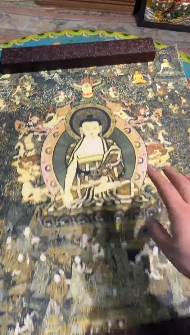 卷轴画东东唐卡tk16