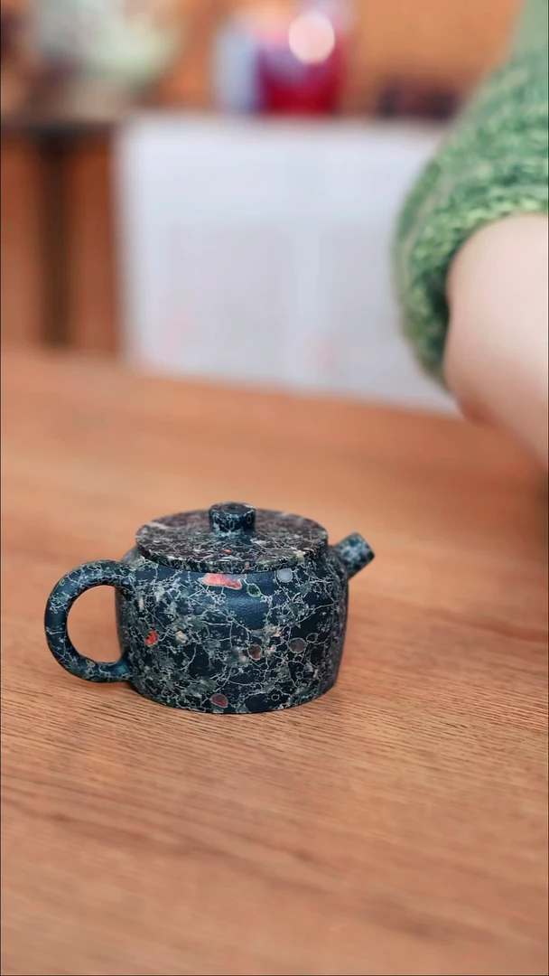 寻武记安山玉老炮壶