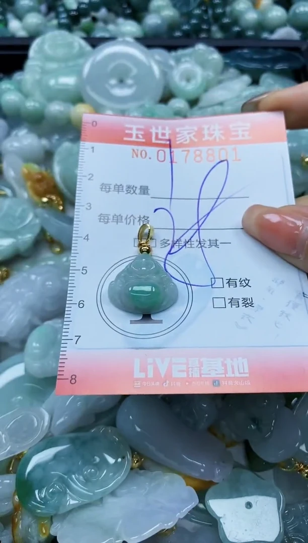 【闪购商品】翡翠颈饰未镶嵌闪购0178801