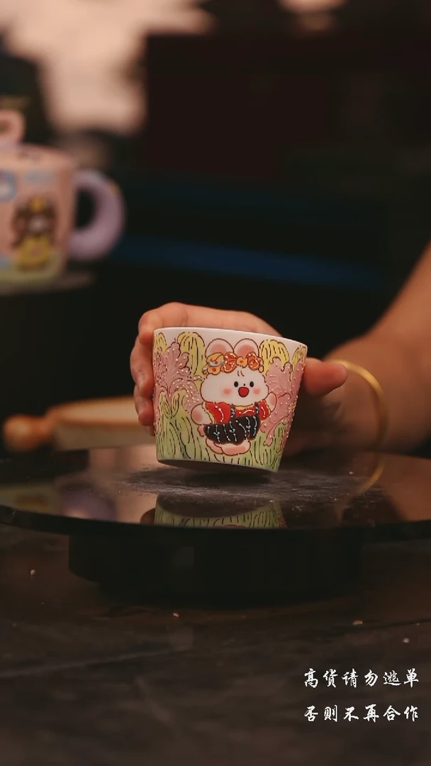 陶瓷景德镇可爱设计师款陶瓷