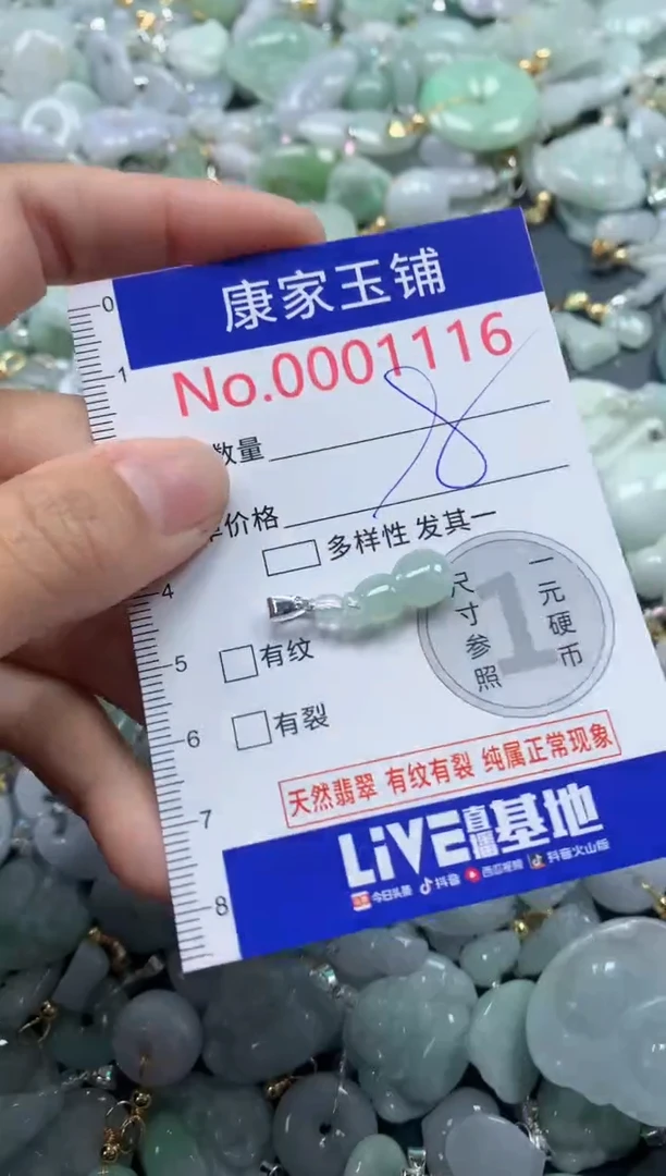 颈饰未镶嵌翡翠1116