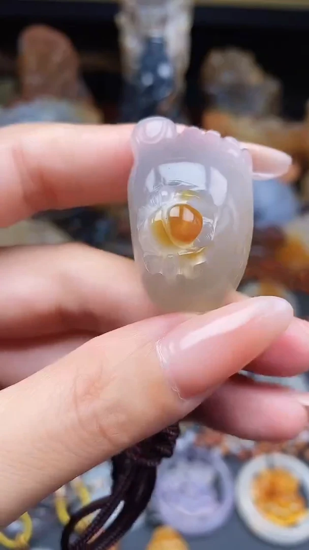玛瑙/玉髓颈饰未镶嵌11