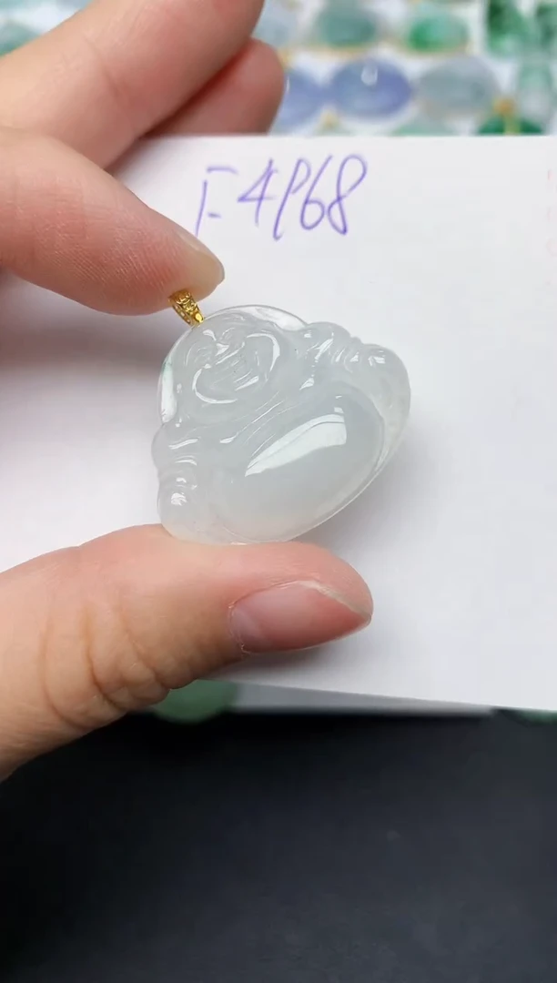 颈饰未镶嵌翡翠天然缅甸A货翡翠百元以上9元证书费自理