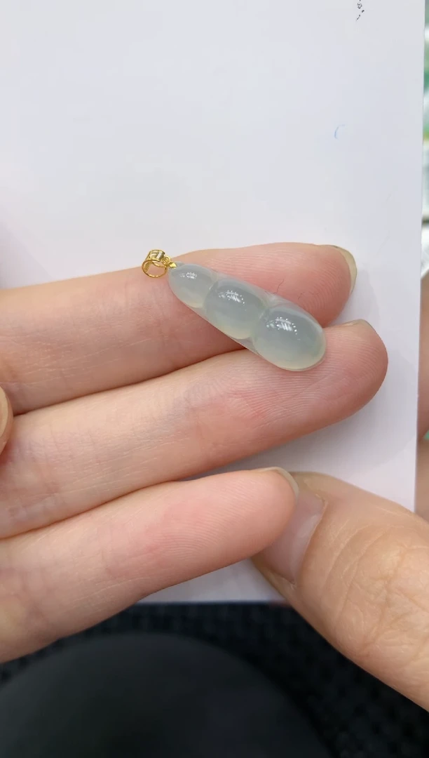 【闪购商品】翡翠颈饰18K金镶嵌11111111