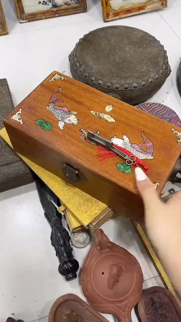 摆件木忆沐铜茶具茶架1