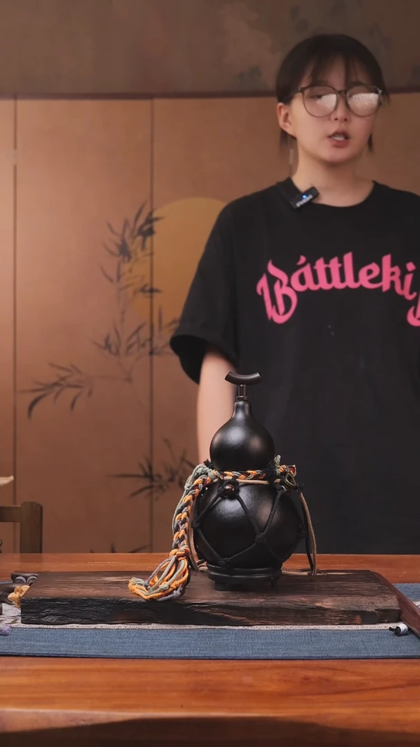 1878号精品大漆葫芦防腐防渗装水茶酒
