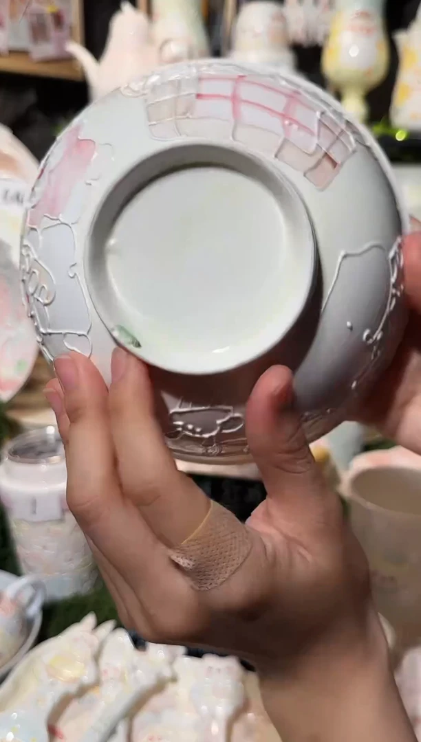 陶陶009号玉泥大面碗