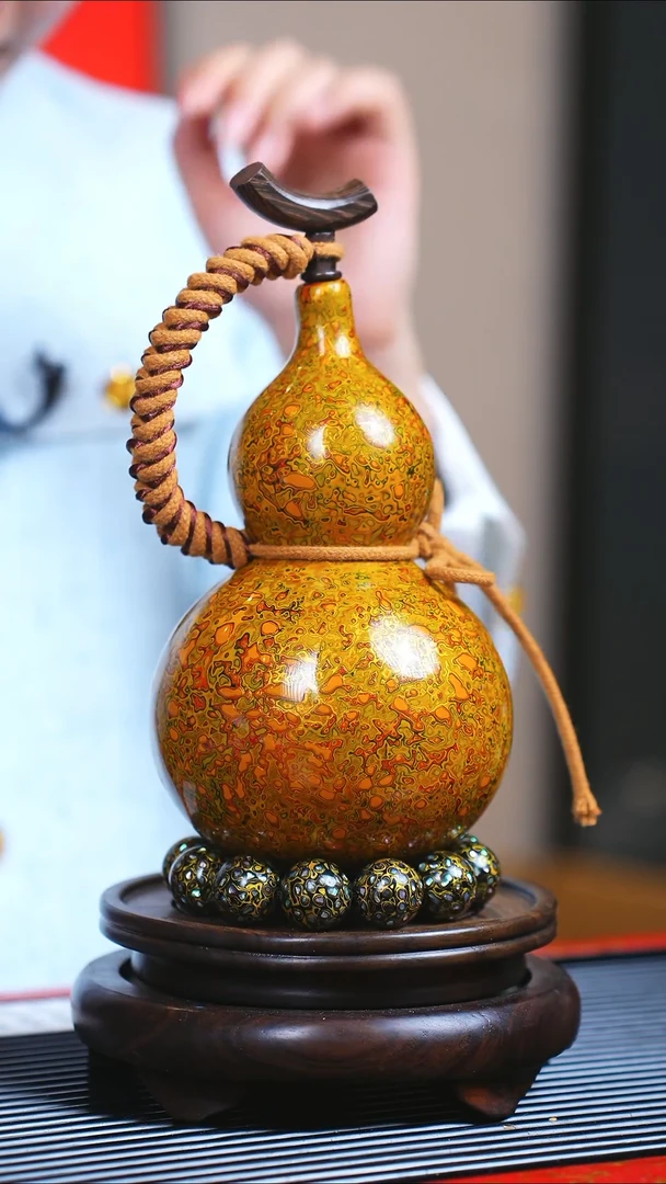 【闪购商品】JL006迎元宵臻选大漆酒葫芦