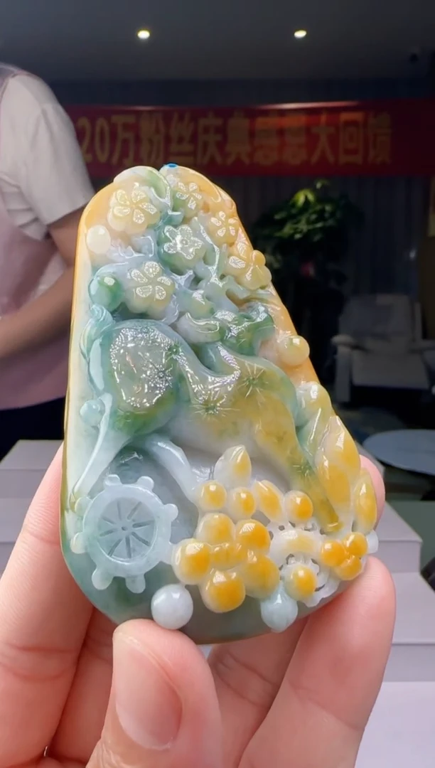 翡翠未镶嵌吊坠(不含链)AX@@WS50617049