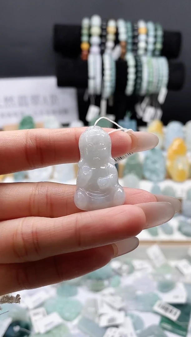 吊坠(不含链)未镶嵌翡翠135宝宝佛