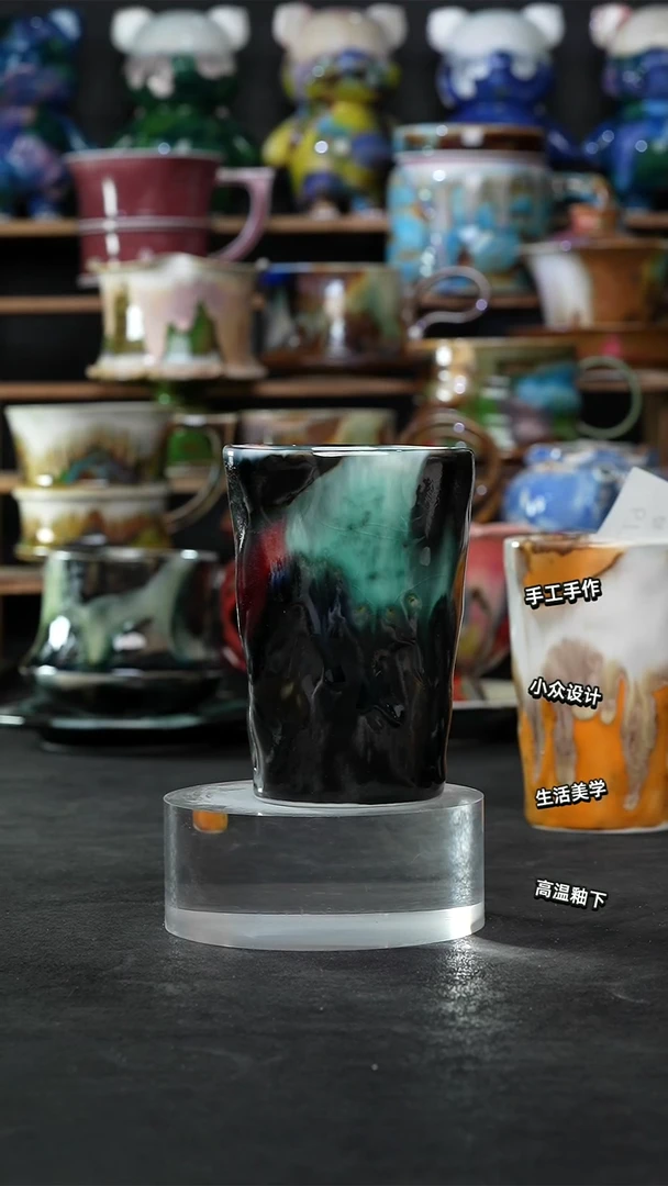 设计师款景德镇森涩手创陶瓷（食品级）678