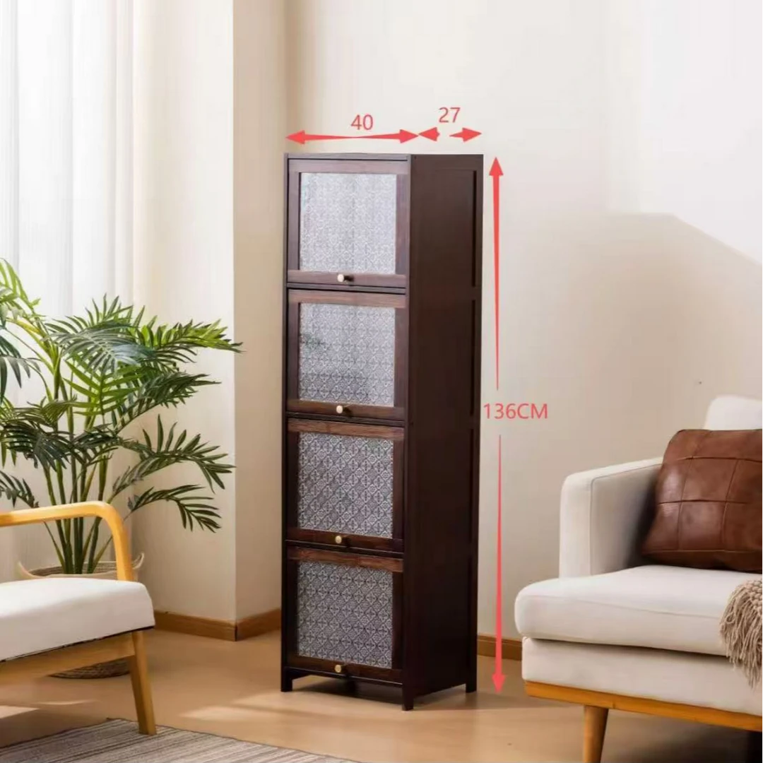 夹缝餐边柜子储物柜厨房橱柜置物架茶水边柜客厅立柜家用靠墙酒柜