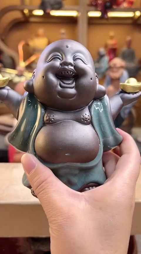 紫砂茶宠器闵茶宠摆件