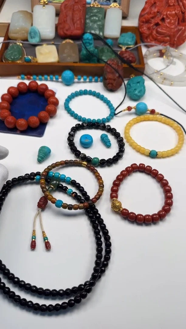 未镶嵌绿松石手串手串凌***～手串手串