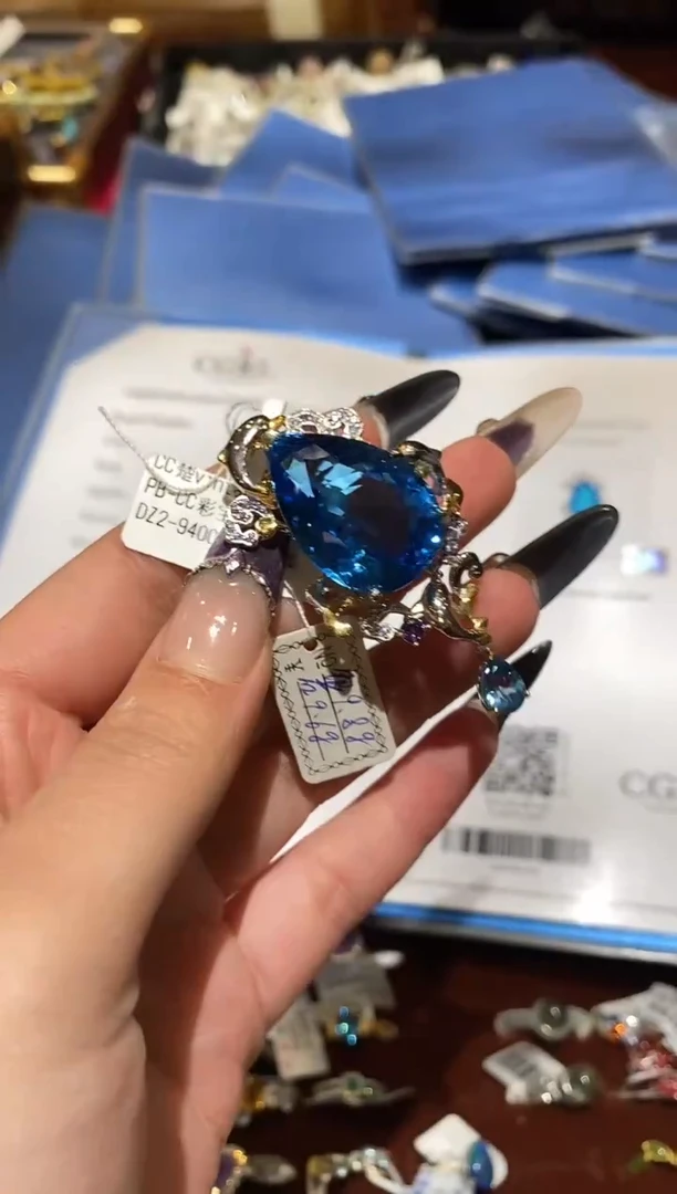 大理石铜合金楚楚珠宝中古甄选不退换