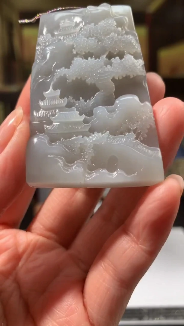 颈饰未镶嵌和田玉120515多样性发一