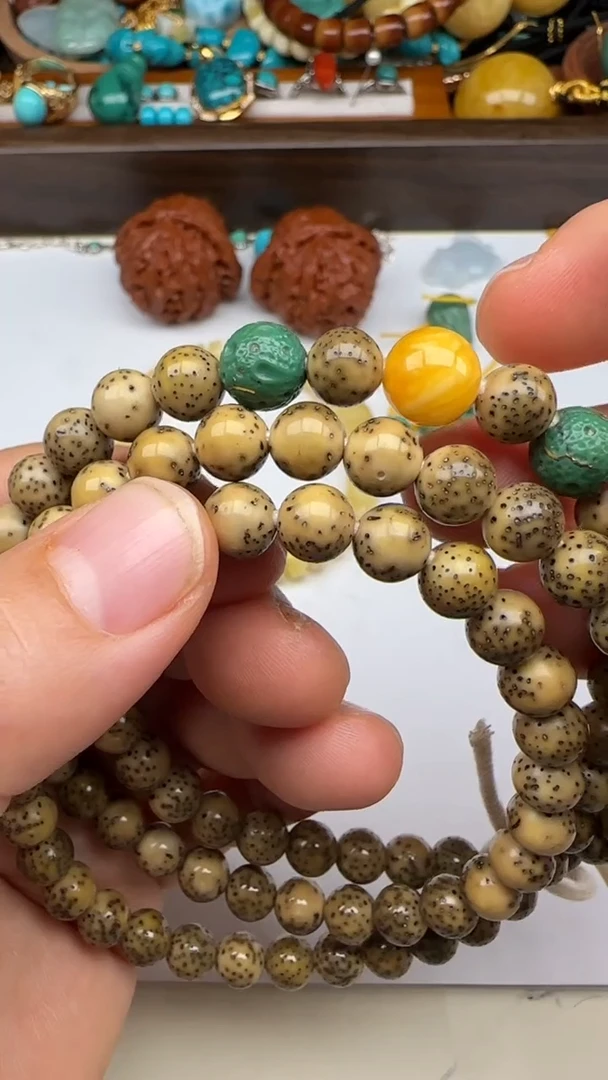 手串菩提钛钢头发很软很软