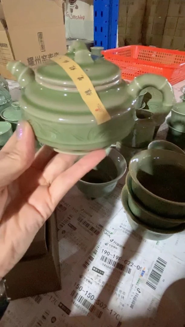 耀州窑s***y082513 徐杰老师 茶壶 礼盒装