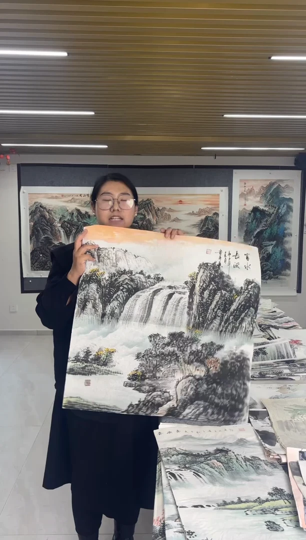 国画丹青专属福利-富水长流