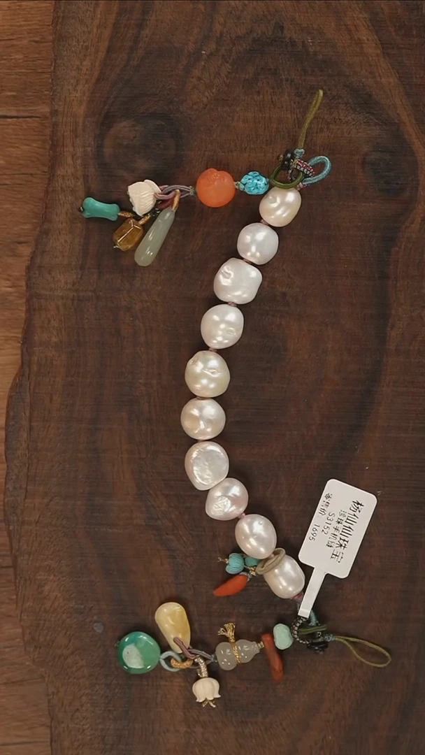 【闪购商品】淡水珍珠手机链未镶嵌S3152