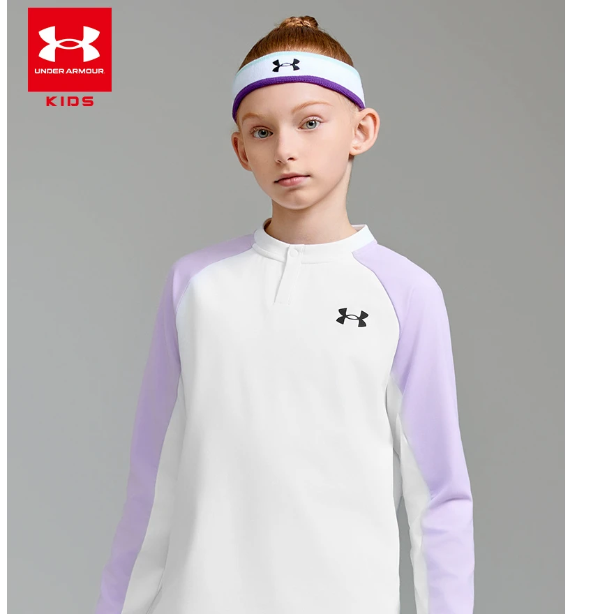 Under Armour/安德玛儿童大童保暖套头春秋长袖套头运动儿童卫衣