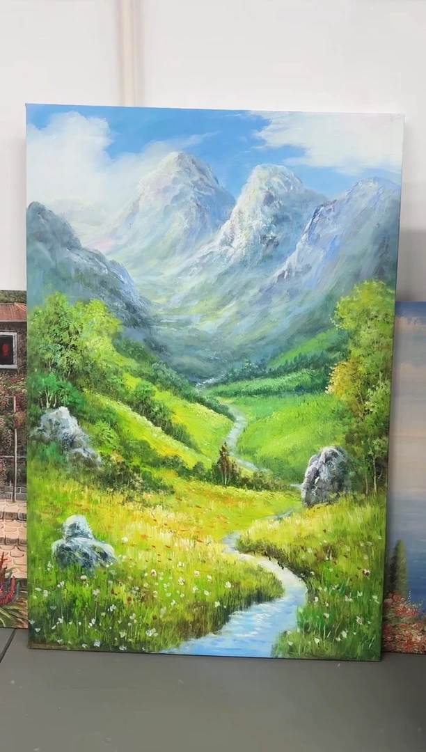 牛魔王高端手绘油画9-6内框发