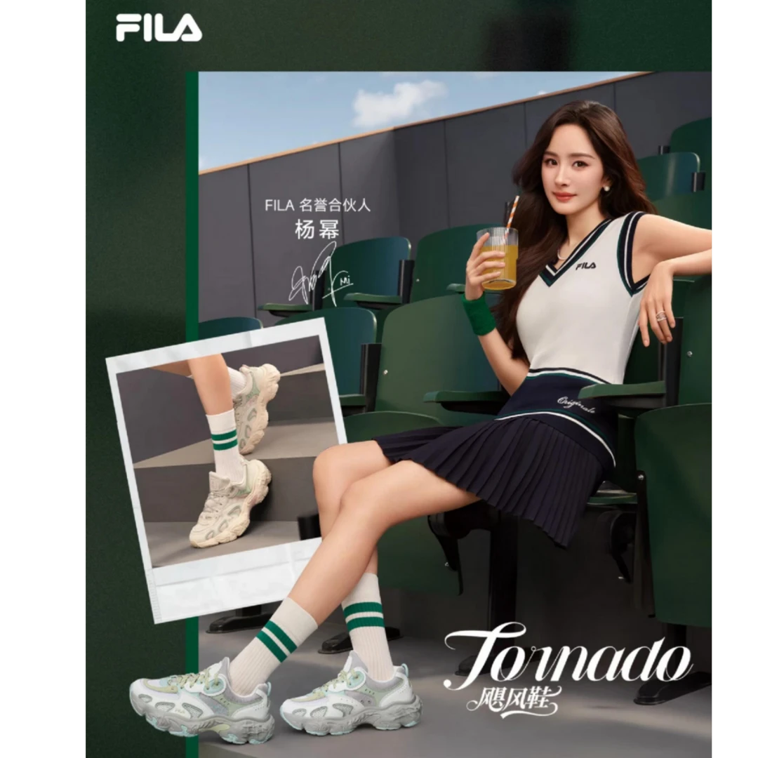 Fila/斐乐飓风鞋【厚底增高】情侣春季运动百搭老爹鞋F12W532154/M