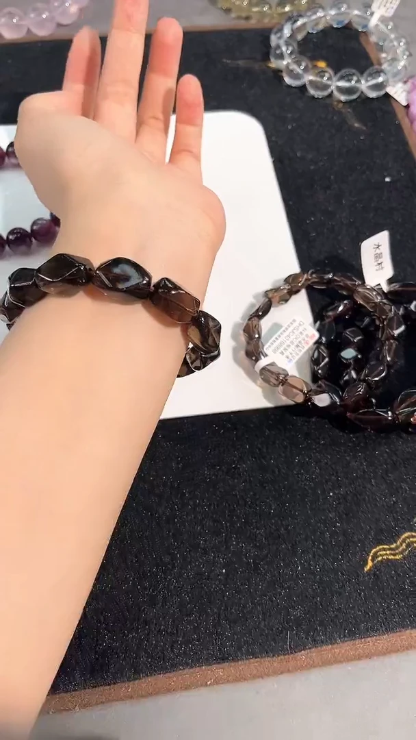 水晶手链未镶嵌14号茶水随行单圈