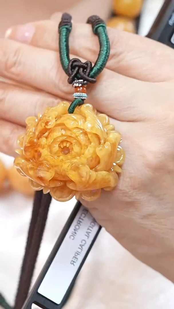 蜜蜡颈饰未镶嵌111  7187天然蜜蜡珠宝奇石云端妖孽全部保真
